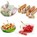 Bamboo Fruit Forks Cake Picks met aangepast pakket